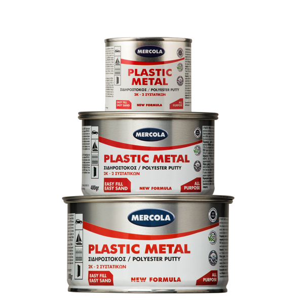 Polyester Adhesives & Fillers PLASTIC METAL
